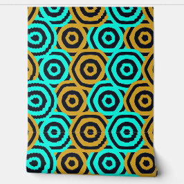 Art Nouveau Geometric Pattern  Behang