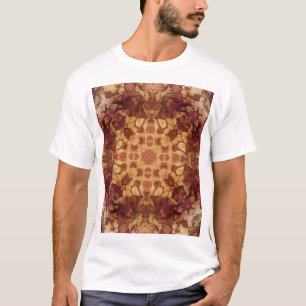 Art nouveau geometrisch, sierpatroon. t-shirt