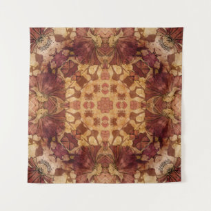 Art nouveau geometrisch, sierpatroon. wandkleed