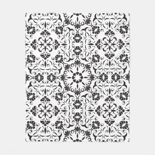Art Nouveau: gestileerde elementen Fleece Deken (Voorkant)