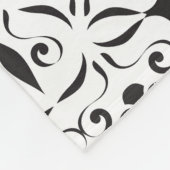 Art Nouveau: gestileerde elementen Fleece Deken (Hoek)