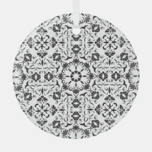 Art Nouveau: gestileerde elementen Glas Ornament