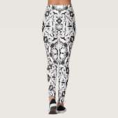 Art Nouveau: gestileerde  elementen Leggings (Achterkant)