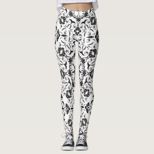 Art Nouveau: gestileerde elementen Leggings