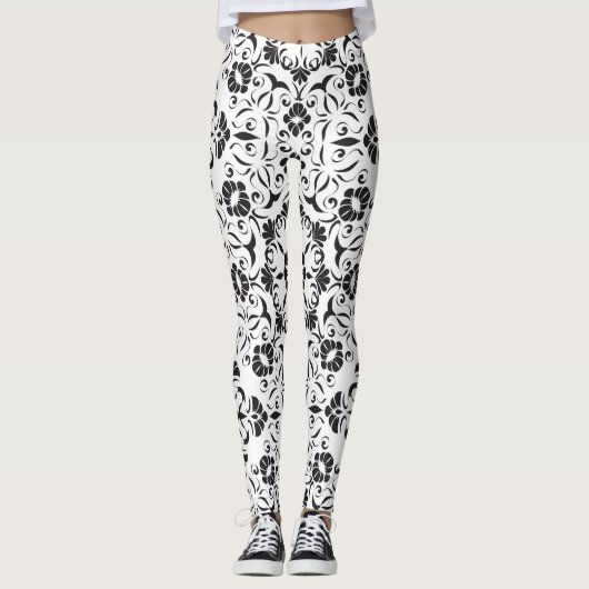Art Nouveau: gestileerde  elementen Leggings (Voorkant)