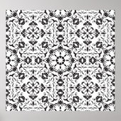 Art Nouveau: gestileerde  elementen Poster (Voorkant)