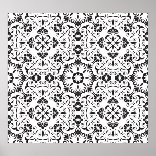 Art Nouveau: gestileerde  elementen Poster (Voorkant)