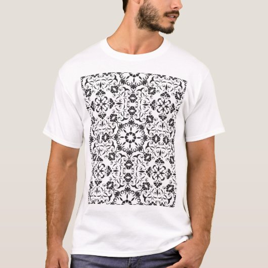 Art Nouveau: gestileerde elementen T-shirt (Voorkant)