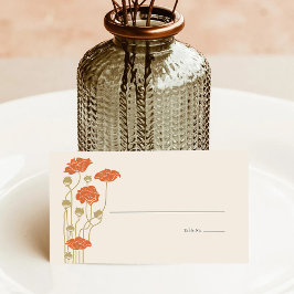  Art Nouveau Gevouwen Plaats Kaart Plaatskaartje