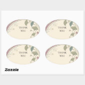Art Nouveau Ginkgo-blad botanische sticker (Vel)