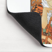 Art Nouveau Girl-cyclist Muismat (Hoek)