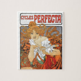  Art Nouveau Girl Legpuzzel