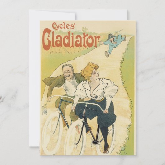 Art Nouveau, Gladiator Fietsen (Voorkant)