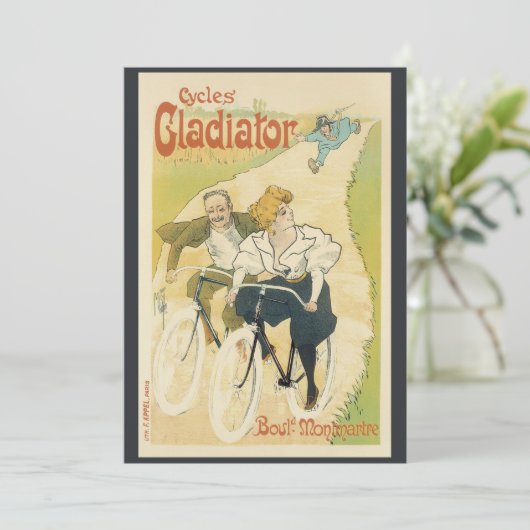 Art Nouveau, Gladiator Fietsen (Staand voorkant)