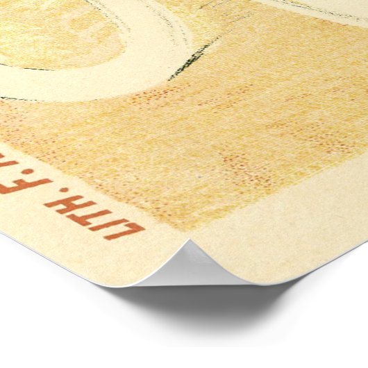  Art Nouveau, Gladiator Fietsen Poster (Hoek)