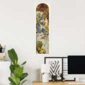 Art Nouveau Glas in lood Alphonse Mucha Poster (Thuiskantoor)