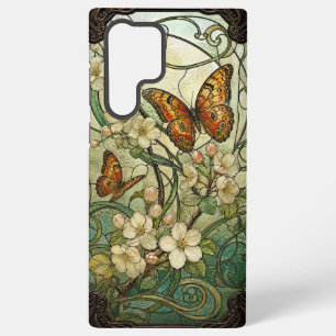 Art Nouveau glas in lood Samsung Galaxy Hoesje