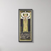 Art Nouveau Glasgow Institute of Fine Arts Canvas Afdruk (Voorkant)