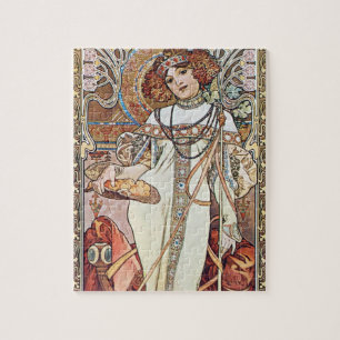 Art Nouveau Goddess Legpuzzel