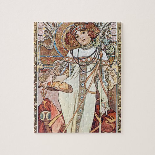 Art Nouveau Goddess Legpuzzel (Verticaal)