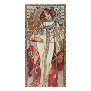 Art Nouveau Goddess Perfect Poster