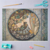  Art Nouveau Godin van de Natuur door Mucha Tissuepapier (Craft)
