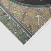 Art Nouveau Godin van de Natuur door Mucha Tissuepapier (Detail)
