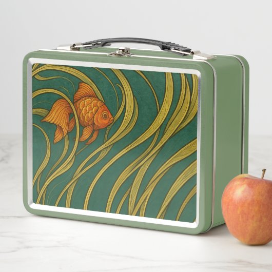 Art Nouveau Goldfish  (In situ)