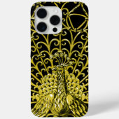 Art Nouveau gouden pauw Case-Mate iPhone Case (Achterkant)