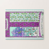 Art nouveau Grapevine floral  paper co Legpuzzel (Horizontaal)