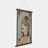 Art Nouveau Hangend Wandkleed (Gebogen)