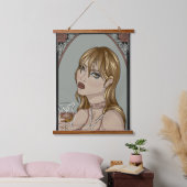 Art Nouveau Hangend Wandkleed (Slaapkamer)