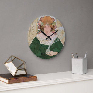 Art Nouveau Helm Cacao door Privat Livemont uit he Grote Klok