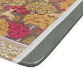 Art nouveau herfstbomen en herten Verneuil herfst Snijplank (Hoek)