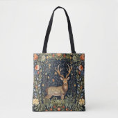 Art nouveau herten in de tuin tote bag (Voorkant)