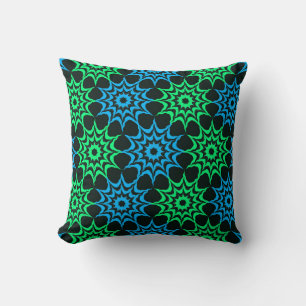 Art Nouveau Hex Ster Patroon Kussen