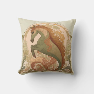 Art Nouveau - Hippocampus Kussen