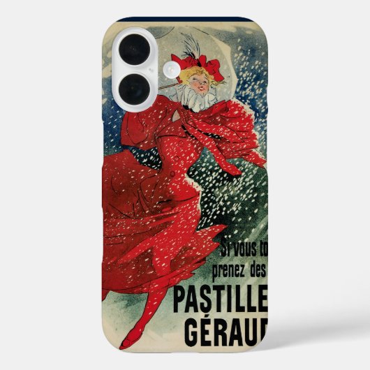 Art Nouveau-hoestbonbons van Geraudel uit het verl Case-Mate iPhone Case (Achterkant)