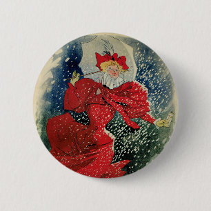 Art Nouveau-hoestbonbons van Geraudel uit het verl Ronde Button 5,7 Cm