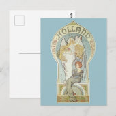  Art Nouveau, Holland Levensverzekering Briefkaart (Voorkant / Achterkant)