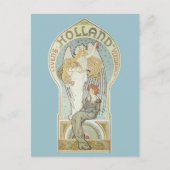  Art Nouveau, Holland Levensverzekering Briefkaart (Voorkant)