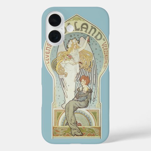 Art Nouveau, Holland Levensverzekering Case-Mate iPhone Case (Achterkant)