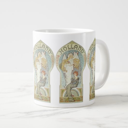  Art Nouveau, Holland Levensverzekering Grote Koffiekop (Voorkant rechts)