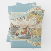  Art Nouveau, Holland Levensverzekering Inpakpapier Vel (In situ)