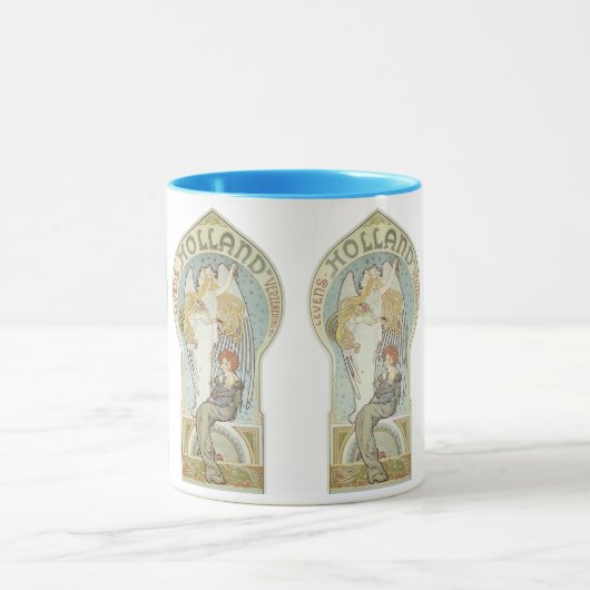  Art Nouveau, Holland Levensverzekering Mok (Midden)