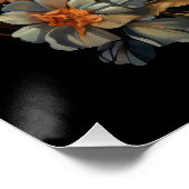 Art Nouveau Hond Perfect Poster (Hoek)