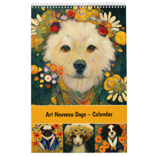 Art Nouveau Honden – Kalender