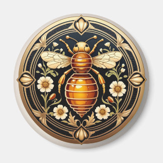 Art Nouveau Honey Bee Magneet