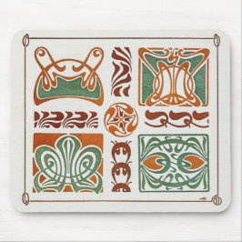 Art Nouveau Illustratie door Mucha Muismat