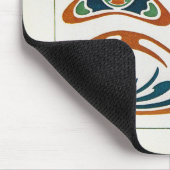 Art Nouveau Illustratie door Mucha Muismat (Hoek)